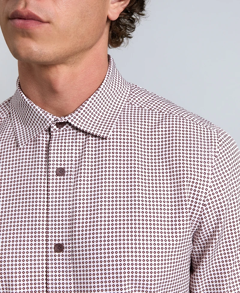 Kenneth Cole Men's Slim Fit Performance Shirt