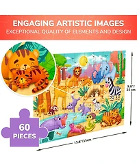 Quokka 60 Pieces Jigsaw Puzzles for Kids Ages 4-6