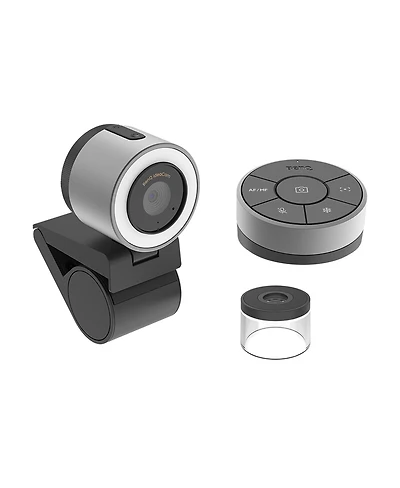BenQ ideaCam S1 Pro All-In-One Webcam with Remote Controller and 15x Zoom Lens, Gray