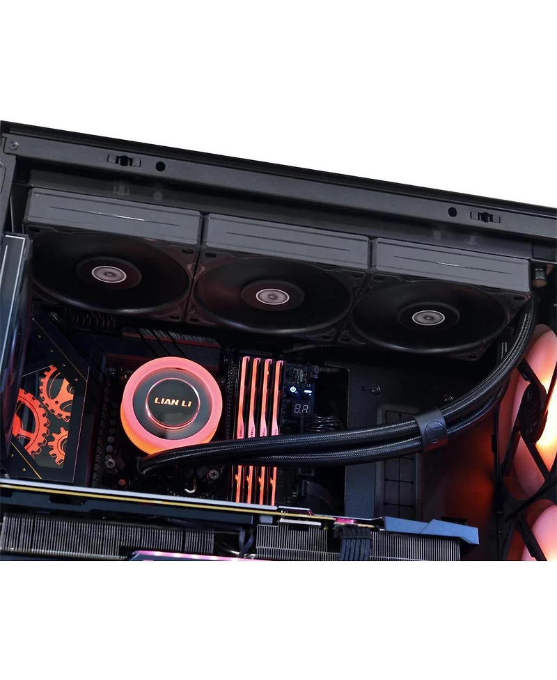 Lian-Li Galahad Ii Lite 360mm Perfomance All-in-One Cpu Liquid Cooler, Black