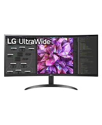 Lg 34WQ60C-b 34" 21:9 UltraWide Qhd Curved Ips Lcd Hdr Monitor