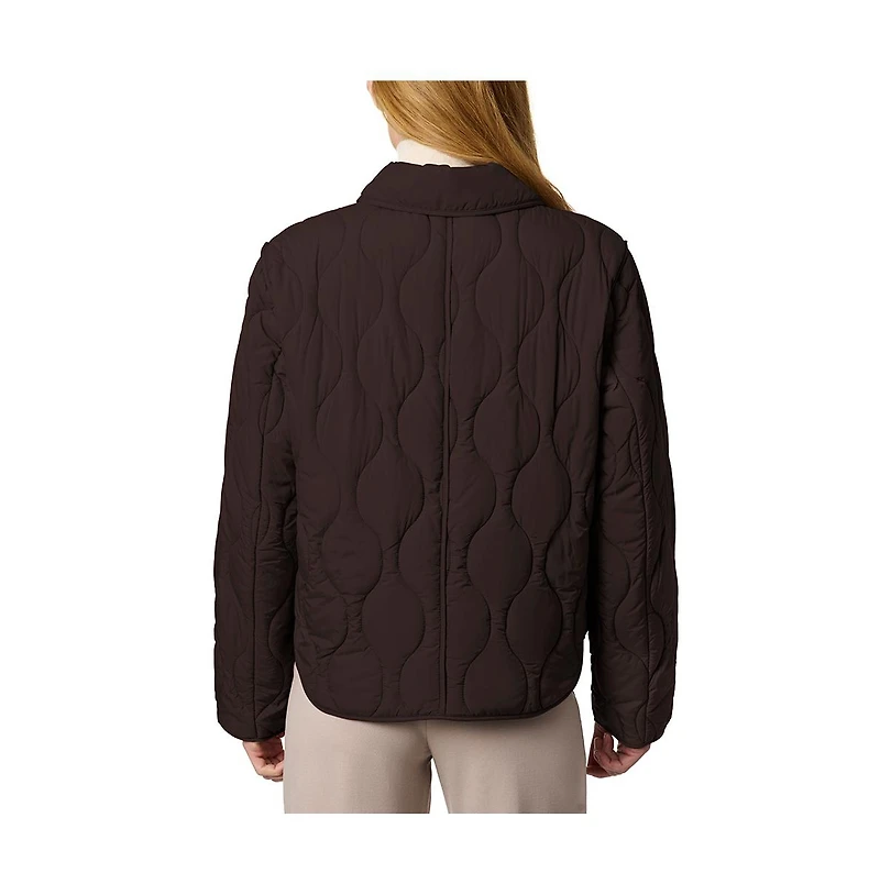 Bernardo Collared Quilted Jacket