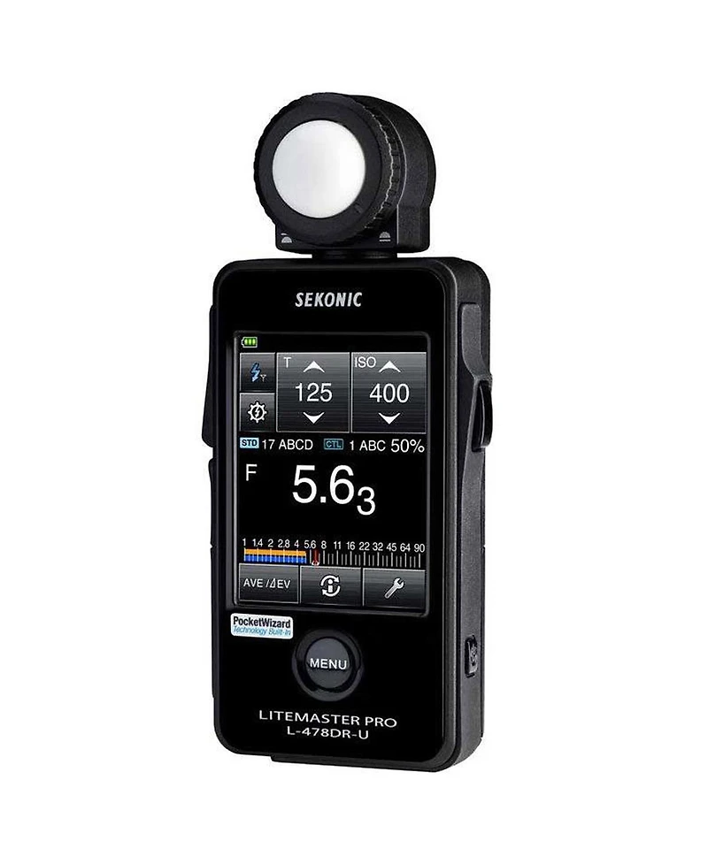 Sekonic LiteMaster Pro L-478DR-u Light Meter for PocketWizard System