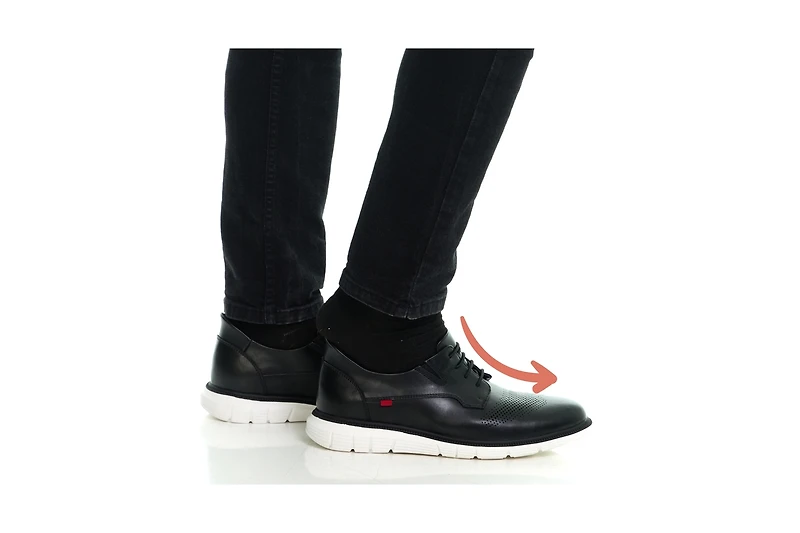 Marc Joseph New York Men's Edward Street Hands-Free Slip On Technology Perforated Oxfords