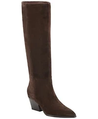 Marc Fisher Ltd Womens Tarrie Tall Block Heel Dress Boots Regular Wide Calf