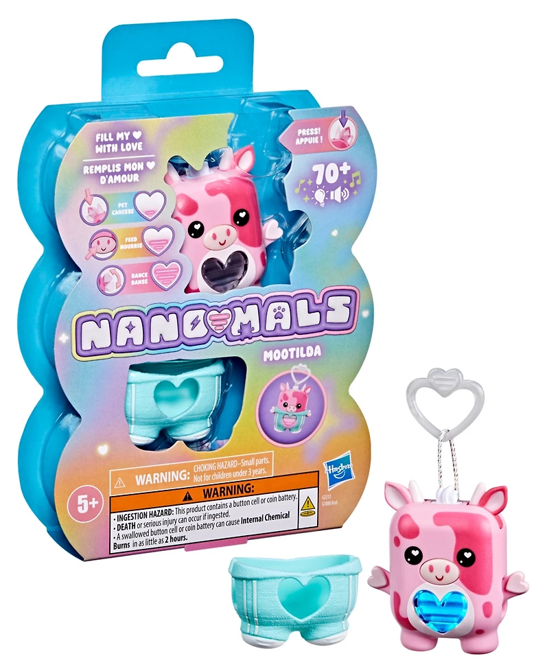 Nano-Mals Hasbro Mootilda The Pink Cow Electronic Pet Toy