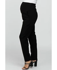 Pinkblush Maternity Navy Blue Pleated Relax Fit Pants