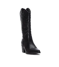 Women's Embroidered Italian Western Boots By Xti