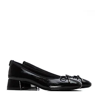 Xti Women's Patent Leather Block Heel Pumps By