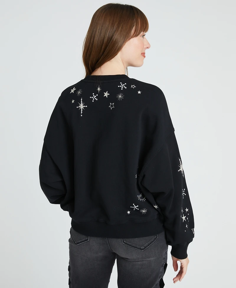 Driftwood Women's Teddy x Celestial Crew Neck Sweatshirt