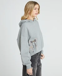 Driftwood Women's Mandy Hoodie x Bow What Fun Crew Neck Sweatshirt