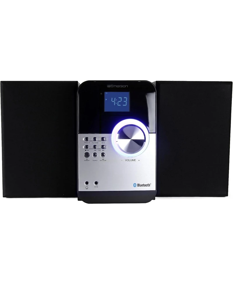 Emerson Es-4000 Bluetooth Stereo System with Usb MP3, Cd Player and Fm Radio