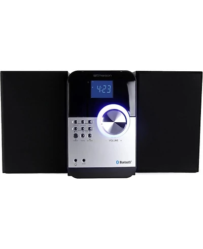 Emerson Es-4000 Bluetooth Stereo System with Usb MP3, Cd Player and Fm Radio