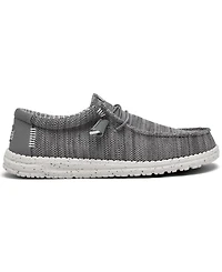 Hey Dude Men's Wally Stretch Sox Slip-On Casual Moccasin Sneakers from Finish Line