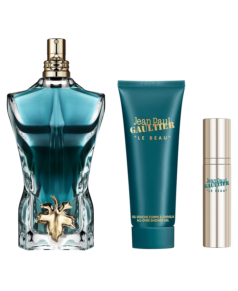 Jean Paul Gaultier 3-Pc. Men's Le Beau Fragrance Gift Set