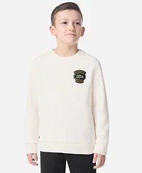 Lacoste Boys 8-20 Chenille Patch Crewneck Sweatshirt