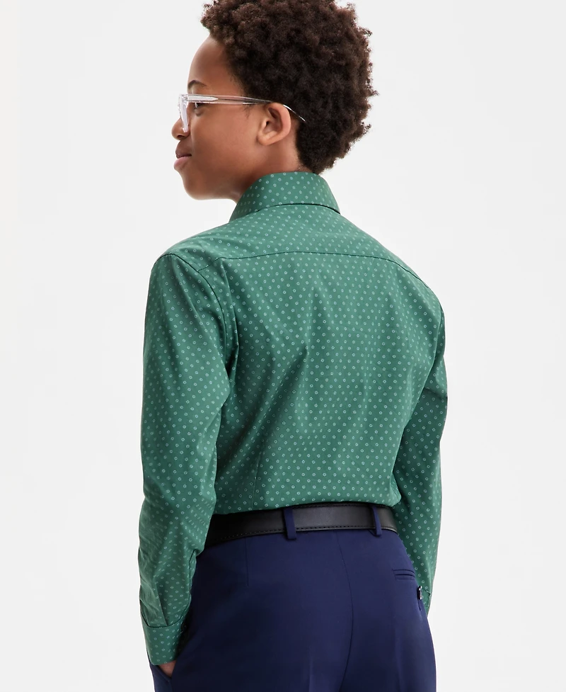 B By Brooks Brothers Boys 8-20 Spread Collar Classic Shirt