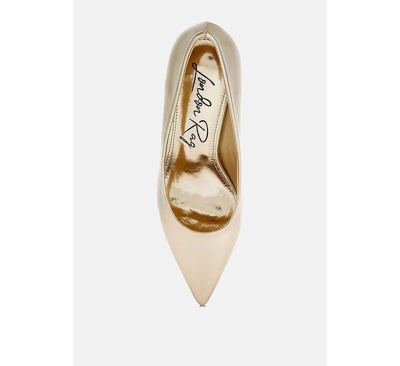 Tagetes Metallic Fantasy Heel Pumps Women