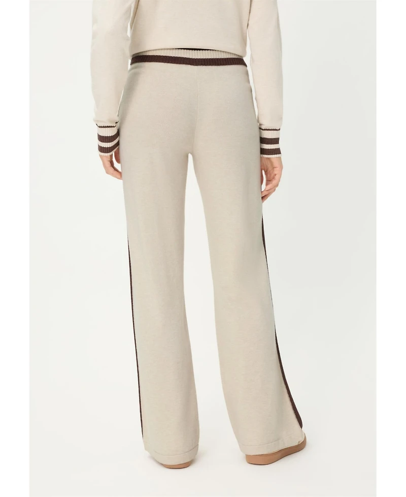 Olsen Women's Anna Fit Wide Leg Knit Drawstring Pant