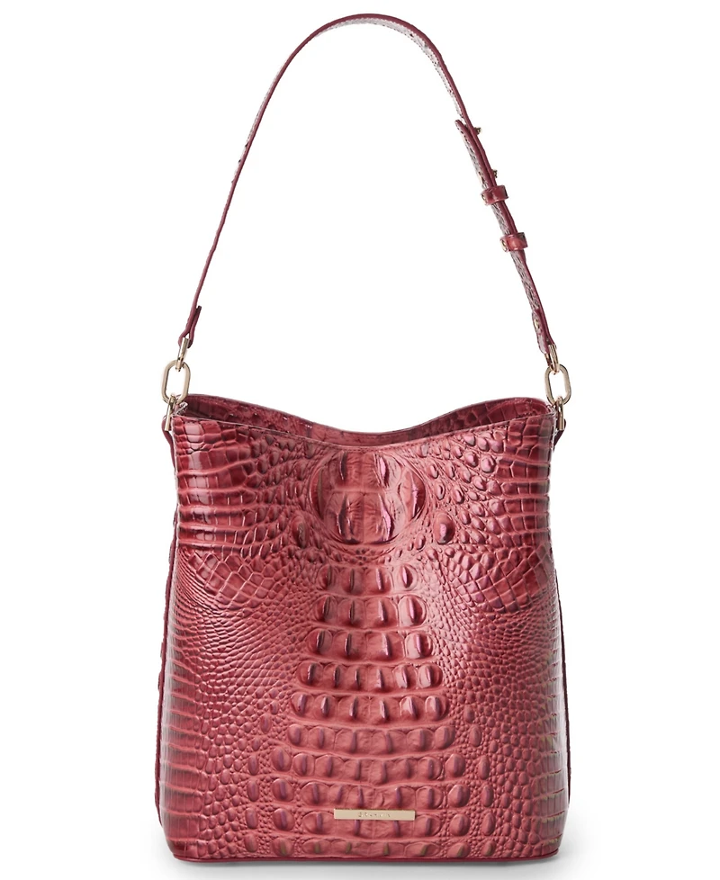 Brahmin Celina Small Leather Bucket Bag