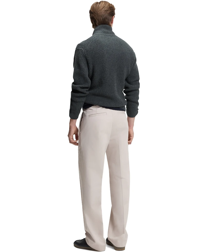 Boss by Hugo Men's Beckham x Wool Cashmere Zip-Up Cardigan