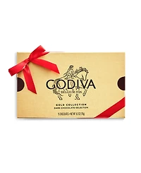 Godiva Dark Assorted Chocolate Gold Gift Box with Ribbon, 15-Pc.