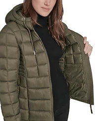 Tommy Hilfiger Women's Packable Hooded Puffer Jacket