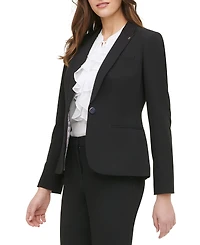 Tommy Hilfiger Women's One-Button Blazer