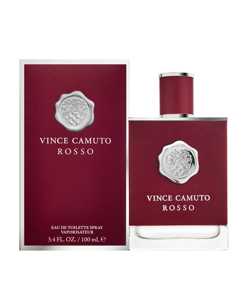 Vince Camuto Men's Rosso Eau De Toilette Fragrance, 3.4 oz.