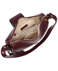 True Religion East West Shoulder Bag with Belt Buckle Tab