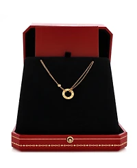 Pre-Owned Cartier 2 Diamonds Love Pendant Necklace