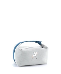Pre-Owned HERMES Gm Bride-a-Brac Cabriole Travel Case Toile