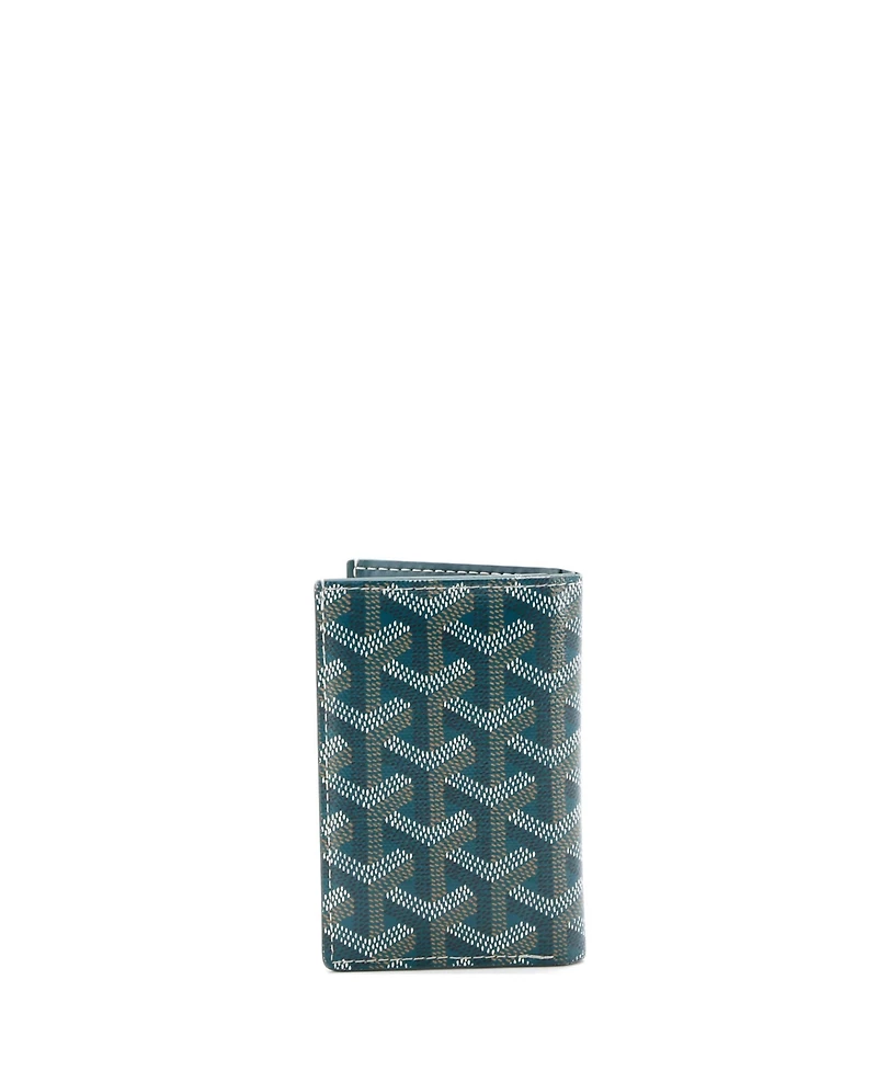 Pre-Owned Goyard Saint Pierre Card Case Coated Canvas