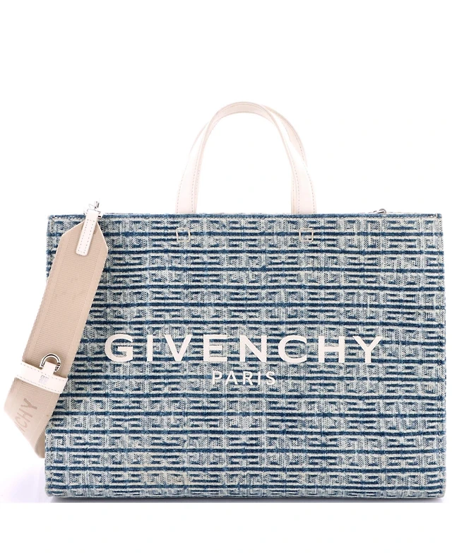 Shop Pre-Owned Givenchy Medium Bond Shopper Tote Canvas at Beverly