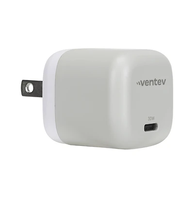 Ventev 30W Mini Wall Charger and Usb C to Apple Lightning Cable