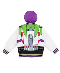 Disney Toddler Boys Toy Story Cars Zip Up Varsity Bomber Jacket