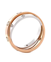 Pre-Owned Cartier Love 6 Diamonds Double Ring
