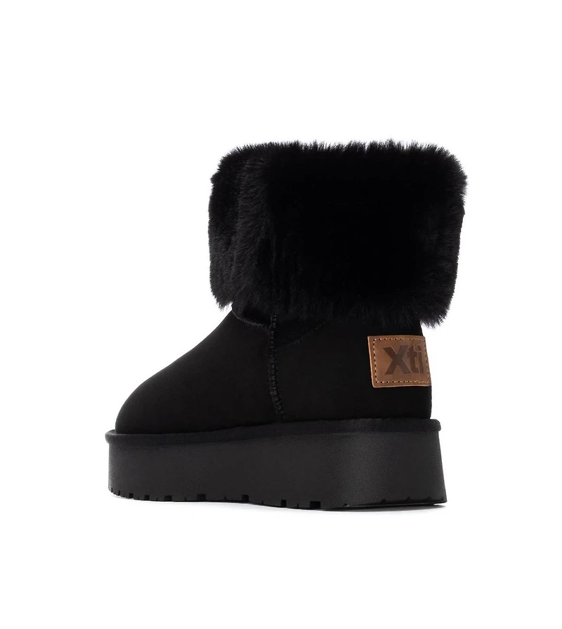 Xti Women's Comfort Ankle Suede Booties By Xti