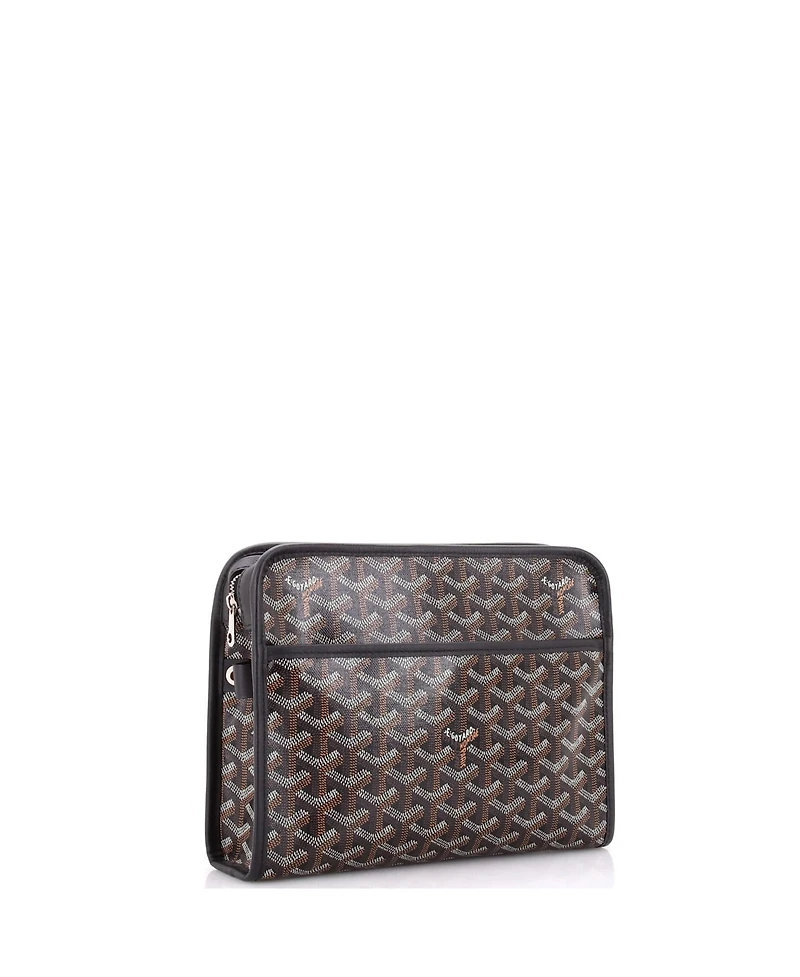 Pre-Owned Goyard Jouvence Toiletry Pouch Coated Canvas