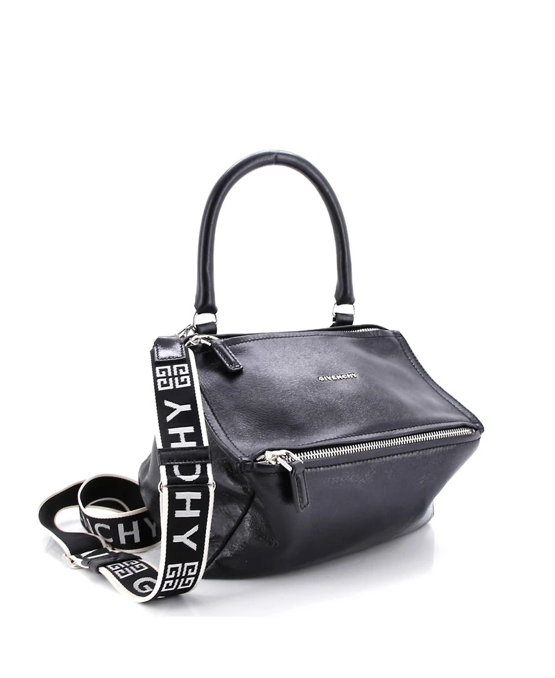 Pre-Owned Givenchy Small Pandora Bag Crinkled Patent