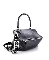 Pre-Owned Givenchy Small Pandora Bag Crinkled Patent
