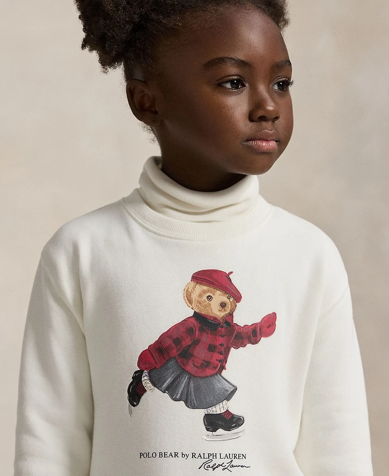 Polo Ralph Lauren Toddler & Little Girls 4T-6X Bear Fleece Dress