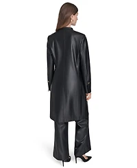 Halston Women's Closure Topper Long Sleeves Jacket