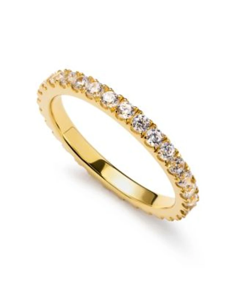 Ana Luisa Gold Band Ring Celine Medium