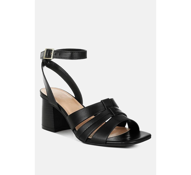 London Rag Signora Pin Buckle Ankle Strap Sandals Women