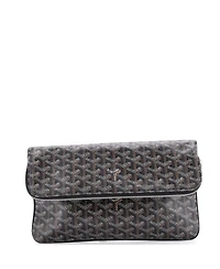 Pre-Owned Goyard Saint Marie Clutch Coated Canvas