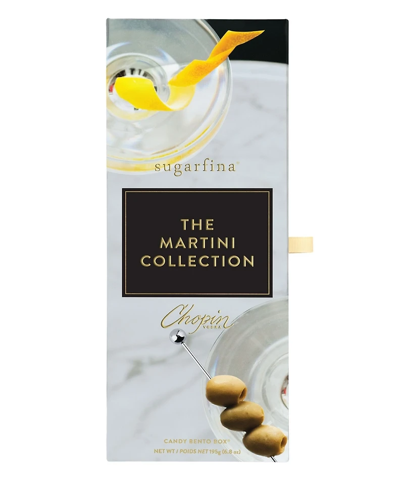 Sugarfina x Chopin Martini Collection Candy Bento Box, 3 Piece