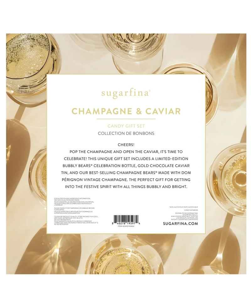 Sugarfina Champagne and Caviar Gift Set, 3-Pc.