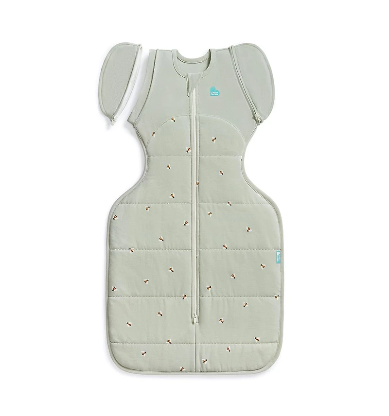 Love To Dream Baby Transition Bag Sleep Sack - Warm 2.5 Tog Olive Medium (13-19lbs)