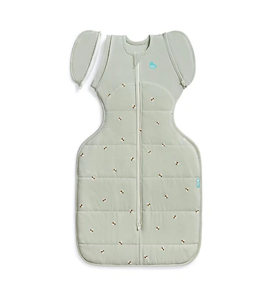 Love To Dream Baby Transition Bag Sleep Sack - Warm 2.5 Tog Olive Medium (13-19lbs)